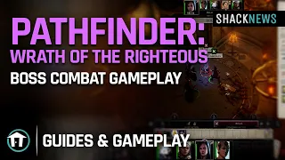 Pathfinder: Wrath of the Righteous Boss Combat Gameplay