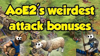 AoE2's weirdest attack bonuses