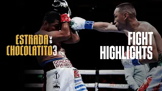 ACTION-PACKED TRILOGY | Juan Francisco Estrada vs. Roman "Chocolatito" Gonzalez Fight Highlights