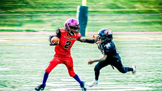 Georgia Buckeyes vs Georgia Track Hawks🔥🔥8U BALLERS MAKE BIG PLAYS!! Youth Football | WARZONE