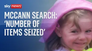 Madeleine McCann: 'Number of items seized' from reservoir