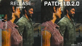 The Last Of Us Part 1 Patch 1.0.1.0 Vs Patch 1.0.2.0 Ultra Settings 1440p RTX 3090