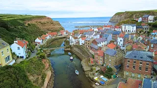 Staithes Village Walk, English Countryside 4k