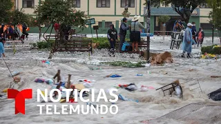 Una inundación arrasa con todo a su paso en Bolivia | Noticias Telemundo