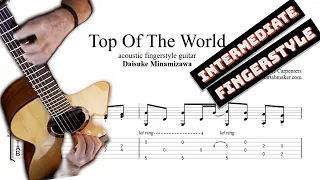 Top Of The World TAB - fingerstyle guitar tabs (PDF + Guitar Pro)