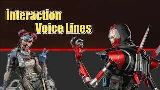 All Lifeline / Revenant Interaction Voice Lines - S18 Apex Legends