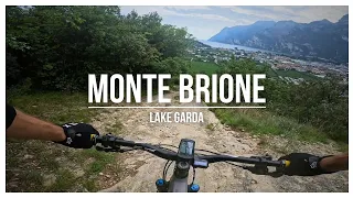 Monte Brione Trail is one of the best MTB trails at Lake Garda! Period! [4K]