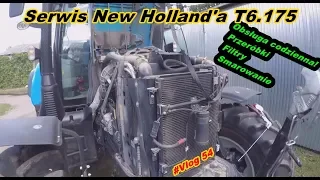 #Vlog 54 Serwis New Holland'a | Przerabiamy fabrykę | Obsługa codzienna | Smarowanie | T6.175