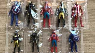 Avengers Toys | Action Figures | ASMR | Unboxing | Cheap Price | Spiderm-Man, Iron-Man, Capt America