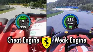 Cheat Ferrari Engine vs Weak Ferrari Engine