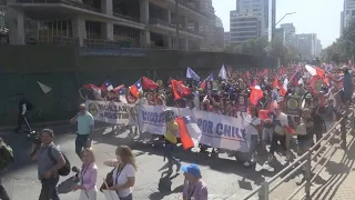 Nueva marcha en Chile por el “rechazo” al cambio de la Constitución | AFP