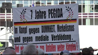 Das verflixte siebte Jahr? - Ein unspektakuläres Pegida-Jubiläum mit brisanten Inhalten