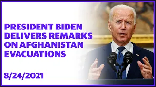 President Biden delivers remarks on Afghanistan evacuations and meeting with G7  leaders