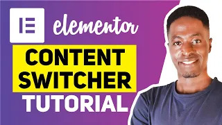 How to Add a Free Elementor Content Switcher (switch custom content or elementor templates)