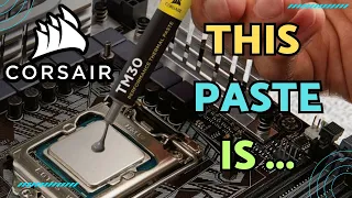 Corsair TM30 Performance Thermal Paste - Good or Garbage? Tested  - 4k HDR