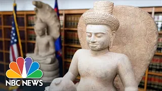 U.S. To Return 30 Stolen Ancient Artifacts To Cambodia