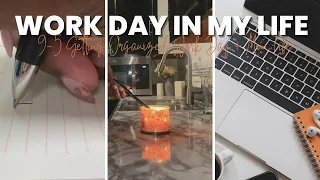 WORK DAY IN MY LIFE | WORKING 9-5 OFFICE JOB, MOM LIFE