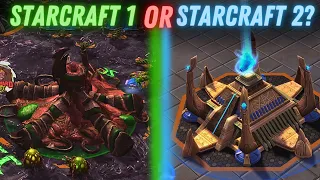 StarCraft 1 in the StarCraft 2 Engine? SC Evo Complete PvZ Cast!