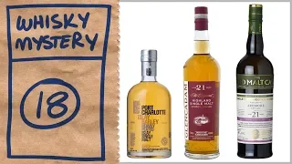 Whisky Mystery 18 - Port Charlotte Scottish Barley, Glencadam 21, Ardmore 21