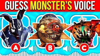 Guess the MONSTER'S VOICE (FNAF Secutity Breach RUIN) | GLITCHTRAP, ECLIPSE, GLAMROCK FREDDY