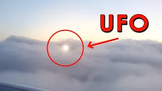 UFO Caught on Camera from airplane
