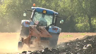 aratura 2019 - 2° giorno, Ep. 3. Landini Landpower165, Aratro Moro Warrior 2 Vomeri