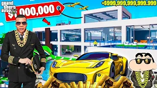 SHICHAN LUCKY PERSON Become RICH SUPER BILLONAIRE In GTA5 || SumitOP