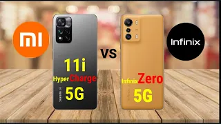 Xiaomi 11i HyperCharge 5G vs Infinix Zero 5G