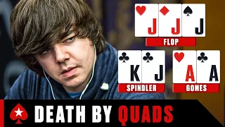 EPIC Deaths by QUADS ♠️ Best Poker Moments Retro ♠️ PokerStars