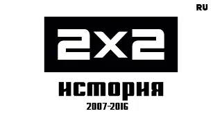 Все заставки и промо телеканала 2x2 2007-2016