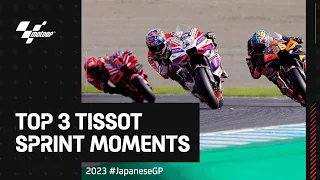 Top 3 #TissotSprint Moments 🏃‍♂️ | 2023 #JapaneseGP