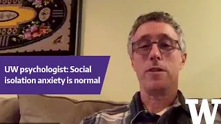 Social isolation anxiety? That's normal.