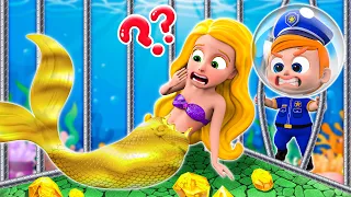 Baby Police Officer Song - Baby Police Save Mermaid Pregnant | Kids Songs & More Nursery Rhymes