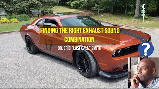 Finding the right auto exhaust sound combination  #automobile #challenger