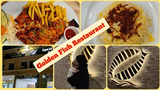 Golden Fish Restaurant | Fanateer | Dinner with hubby | Sea Food Restaurant in Jubail Saudi Arabia