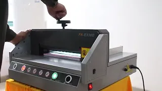 E330D Desktop A3 Electric paper cutter cutting machine