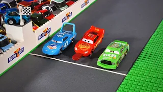 Lightning McQueen's Tires Blow-Up Scene Stop-Motion | Pixar Cars