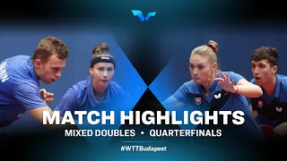 Aleksandr Khanin/Daria Trigolos vs Jakub Zelinka/Tatiana K. | WTT Contender Budapest 2021 (1/4)