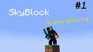Выживание на сервере MusteryWorld SkyBlock 1 часть | Minecraft | SkyBlock | LakyBro