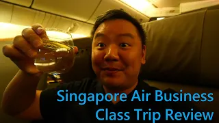 SQ 1 Trip Report - Singapore Air Business Class with Polaris Lounge Shower and Book the Cook