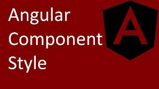 Angular Component style