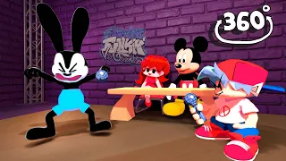 Vs Oswald FNF Animation 3D 360° - Rabbit's Luck