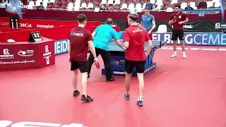 Finala dublu masculin: Ovidiu Ionescu/Alin Spelbuș - Iulian Chirița/Cristian Chirița