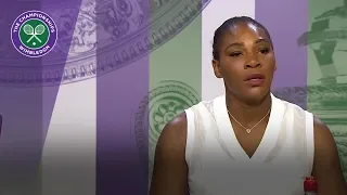 Serena Williams 'still in the moment' | Wimbledon 2018
