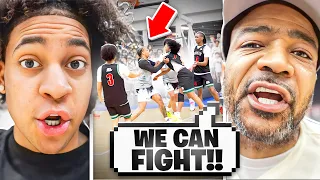 OLD MAN WANTED SMOKE WITH MY AAU TEAM AFTER FIGHT BROKE OUT! (PA Game 3)