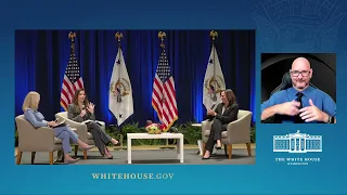 Vice President Harris Participates in a Moderated Conversation on Protecting Reproductive Rights