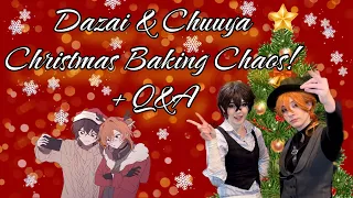 Soukoku Christmas baking ✨CHAOS✨ + Q&A!