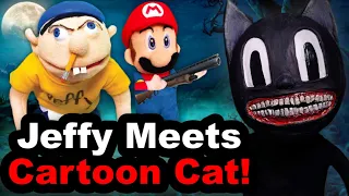 SML YTP: Jeffy Meets Cartoon Cat!