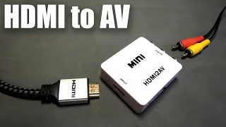 Обзор и тест конвертера HDMI to AV / HDMI2AV