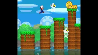 New Super Mario Land (SNES) Gameplay.